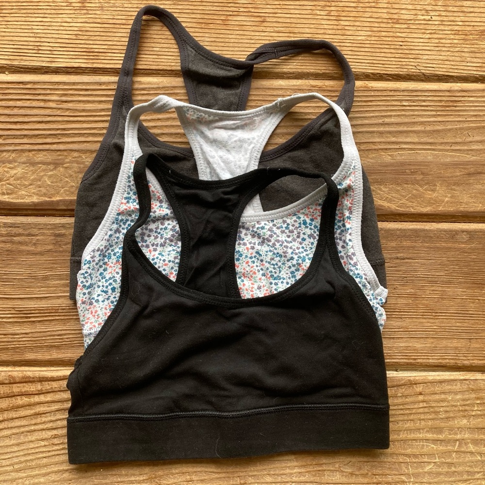 Pact Modern Racerback Bra - Set of 3 XS